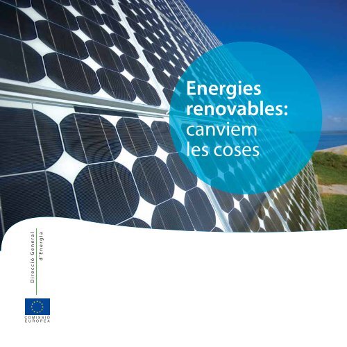 Energies renovables: canviem les coses - EU Bookshop - Europa