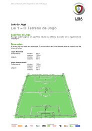 Lei 1 – O Terreno de Jogo