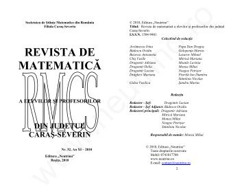 REVISTA DE MATEMATICĂ - neutrino