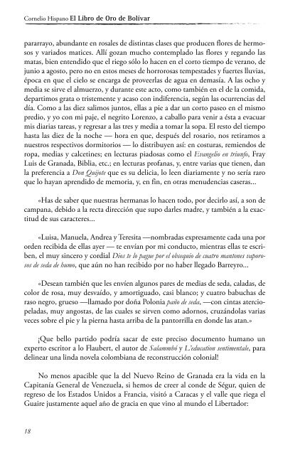 El Libro de Oro de Bolívar - Otra Mirada del Conflicto