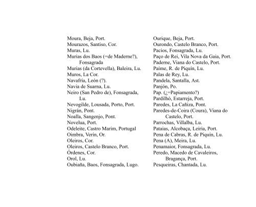 I Índice de localidades onde se aboan - Seminario de Lingüística ...