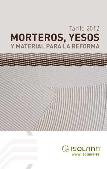Isolana - Morteros y yeso.pdf