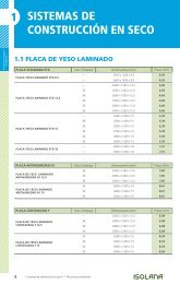 Isolana - Sistemas de construcción en seco