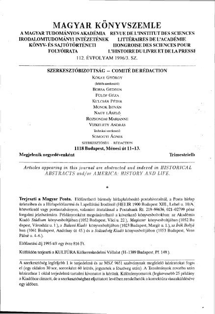 Letöltés egy fájlban [33.1 MB - PDF] - EPA - Országos Széchényi ...