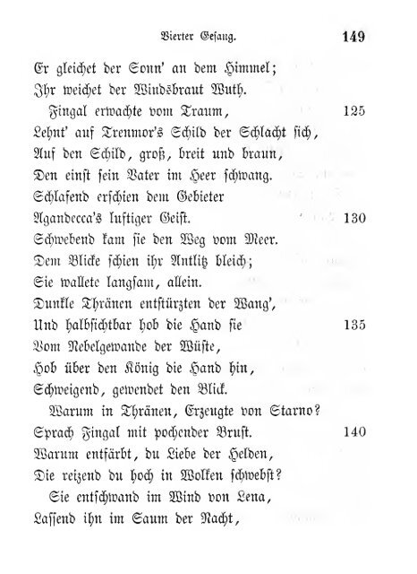 Die Gedichte Ossian's