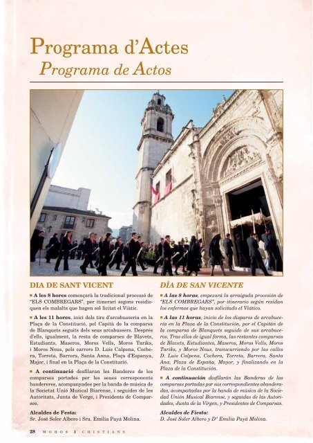 Libro fiestas 2008 - Ayuntamiento de Biar