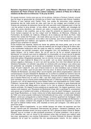 Paraules d'agraïment pronunciades pel P. Josep Massot i Muntaner