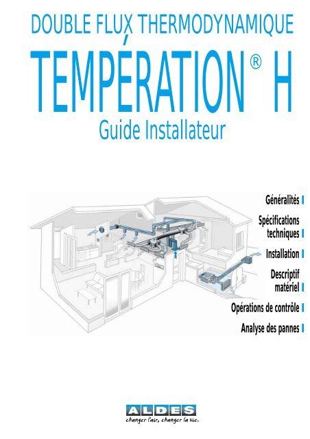 Gaine calorifugée 1 m - Ø 125, 160, 180 et 200 mm - Air Excellent System [-  accessoire