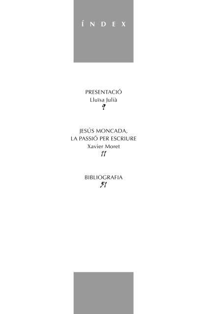 JESÚS MONCADA - Associació d'Escriptors en Llengua Catalana