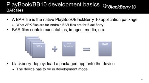 Running Android Applications on BlackBerry 10