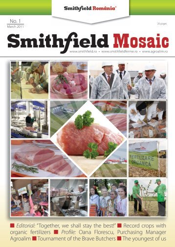 n Editorial: “Together, we shall stay the best!” n ... - Smithfield Ferme