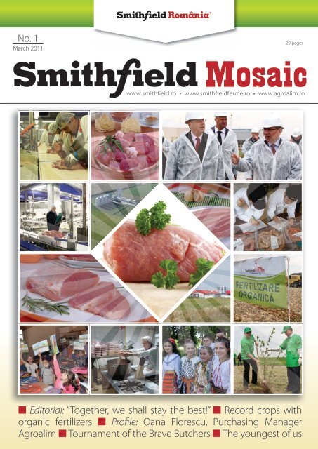 n Editorial: “Together, we shall stay the best!” n ... - Smithfield Ferme