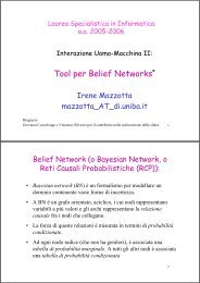 Tool per Belief Networks*