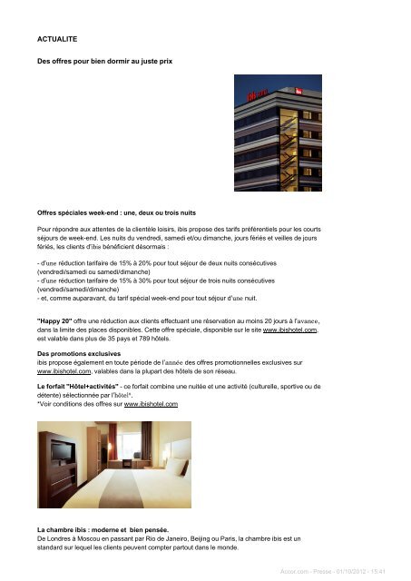 Convertir en PDF - Accor