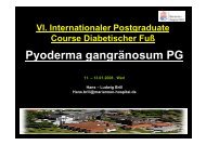 Pyoderma gangränosum PG - Katharinen-Hospital