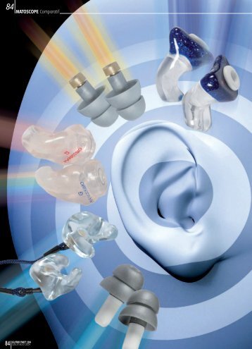 Comparatif de protections auditives pour musiciens. - Les oreilles