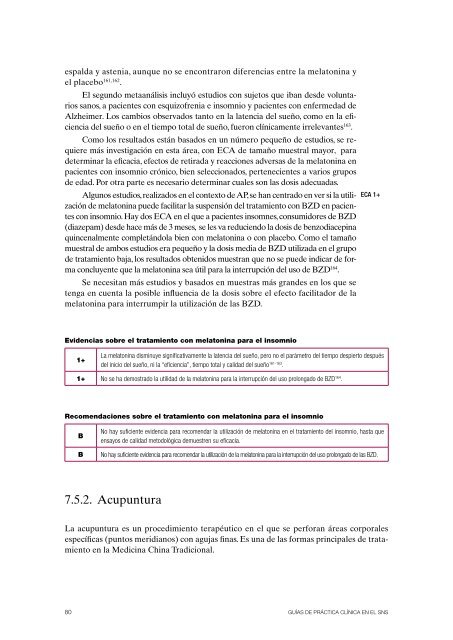 Guía de Práctica Clínica para el Manejo de Pacientes con Insomnio ...