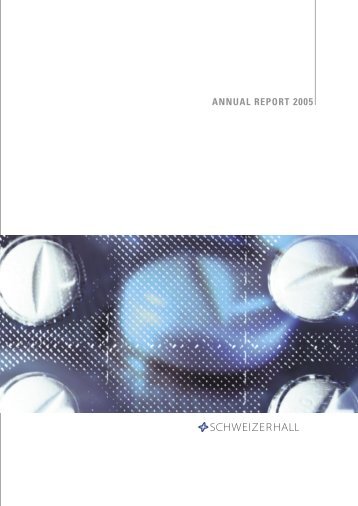 ANNUAL REPORT 2005 - Acino