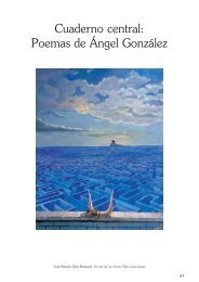 Cuaderno central: Poemas de Ángel González - zurgai