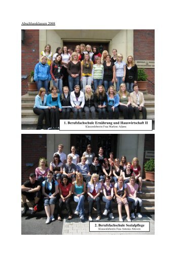 Bilder Abschlussklassen 2008 - Marienhausschule