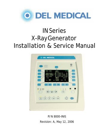 IN Series X-Ray Generator Installation & Service