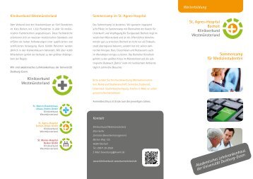 Download Flyer - St. Marien-Krankenhaus Ahaus-Vreden