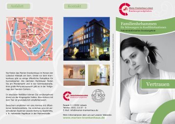 Familienhebammen - Marien-Krankenhaus Lübeck