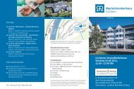 Cochemer Gesundheitsforum - Marienkrankenhaus Cochem