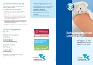 Folder der TK: Schwangerschaft und Geburt (PDF, 3 MB) - Albertinen