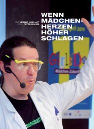 Wenn MäDChen- herzen höher sChlagen