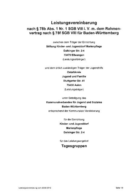 und Entgeltvereinbarungen.pdf - Kinder- und Jugenddorf ...