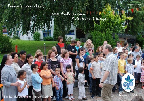 Freundeskreisheft - Kinder- und Jugenddorf Marienpflege Ellwangen