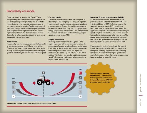 MF 8600 Series Brochure - Massey Ferguson