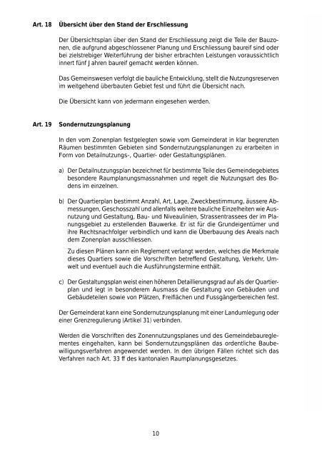 Bau- und Zonenreglement - Gemeinde Visperterminen