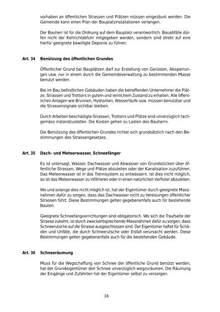 Bau- und Zonenreglement - Gemeinde Visperterminen