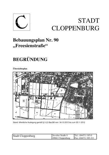 Freesienstraße - Cloppenburg.name