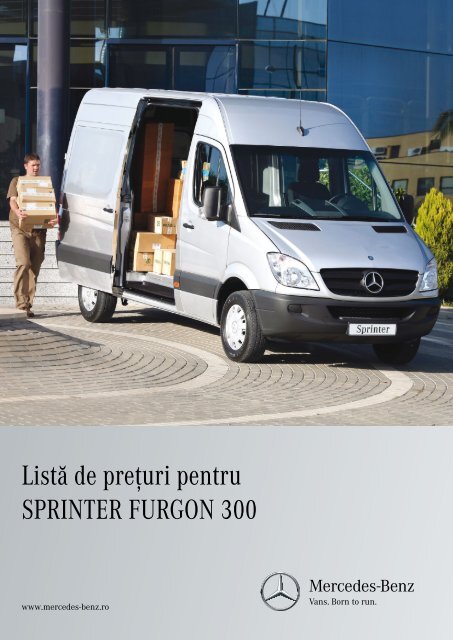 Download ofertă Sprinter 3,5t furgon (PDF) - Mercedes-Benz România