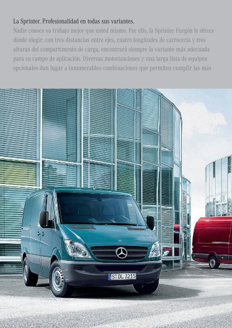 Sprinter - Mercedes-Benz España