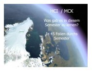 HCI / MCK
