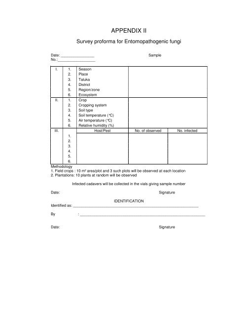 ISOLATION AND CHARACTERIZATION OF ENTOMOPATHOGENIC ...