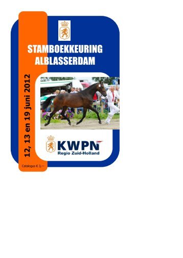 Catalogus SK 2012 - KWPN
