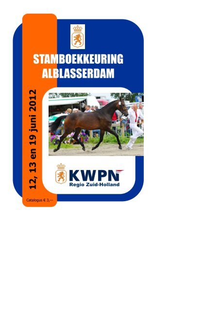 Catalogus SK 2012 - KWPN