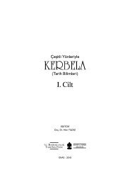 Kerbela - Cilt - Cumhuriyet Üniversitesi