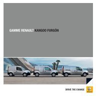 GAMME RENAULT KANGOO FURGÓN