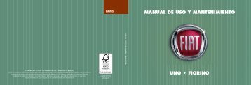 MANUAL DE USO Y MANTENIMIENTO 5./ - Fiat