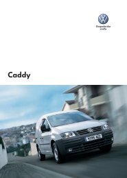 Caddy katalog-1 dio - Volkswagen Privredna vozila