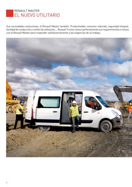 Brochure Renault Master furgón - Renault Trucks