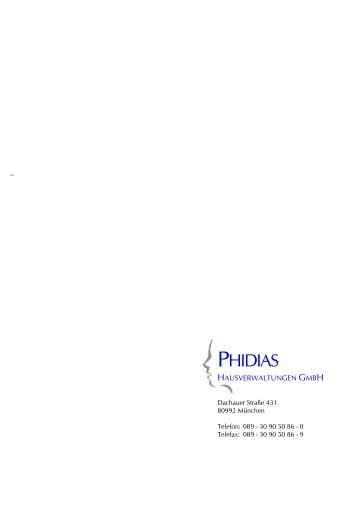 PDF Broschüre - Phidias Hausverwaltungen GmbH