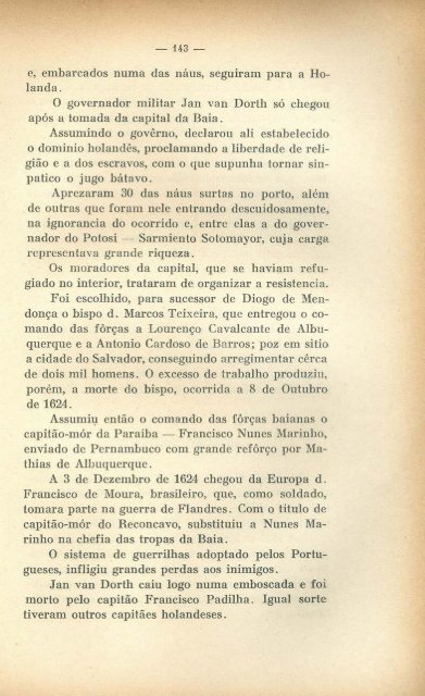 Os Holandeses na Bahia. Primeira Invasão, por Max Fleiuss.