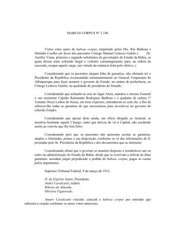 Download do Inteiro Teor do Acórdão - Supremo Tribunal Federal